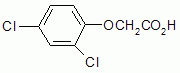 2,4-D structural formula