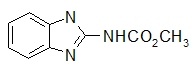 Carbendazim structural formula