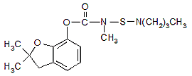 Carbosulfan Structural Formula