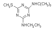Terbutryn structural formula